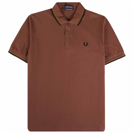 Fred Perry M12 T30 Maroon Polo Shirt  Mens S