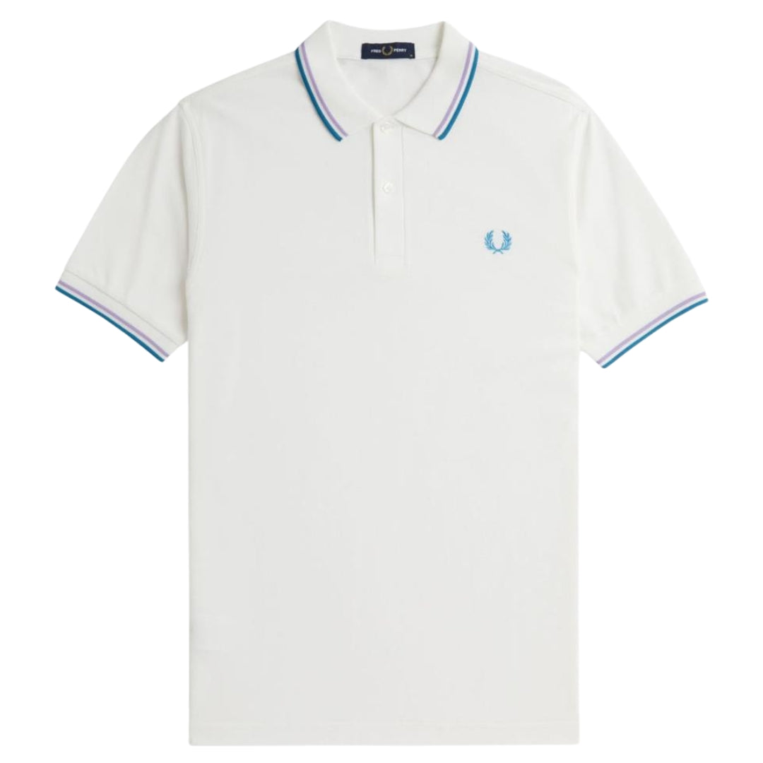 Fred Perry Twin Tipped Snow White Polo Shirt XXXL
