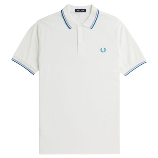 Fred Perry Twin Tipped Snow White Polo Shirt XXXL