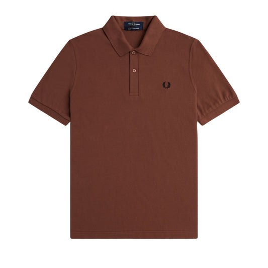 Fred Perry M3 S71 Whisky Brown Polo Shirt  Mens S