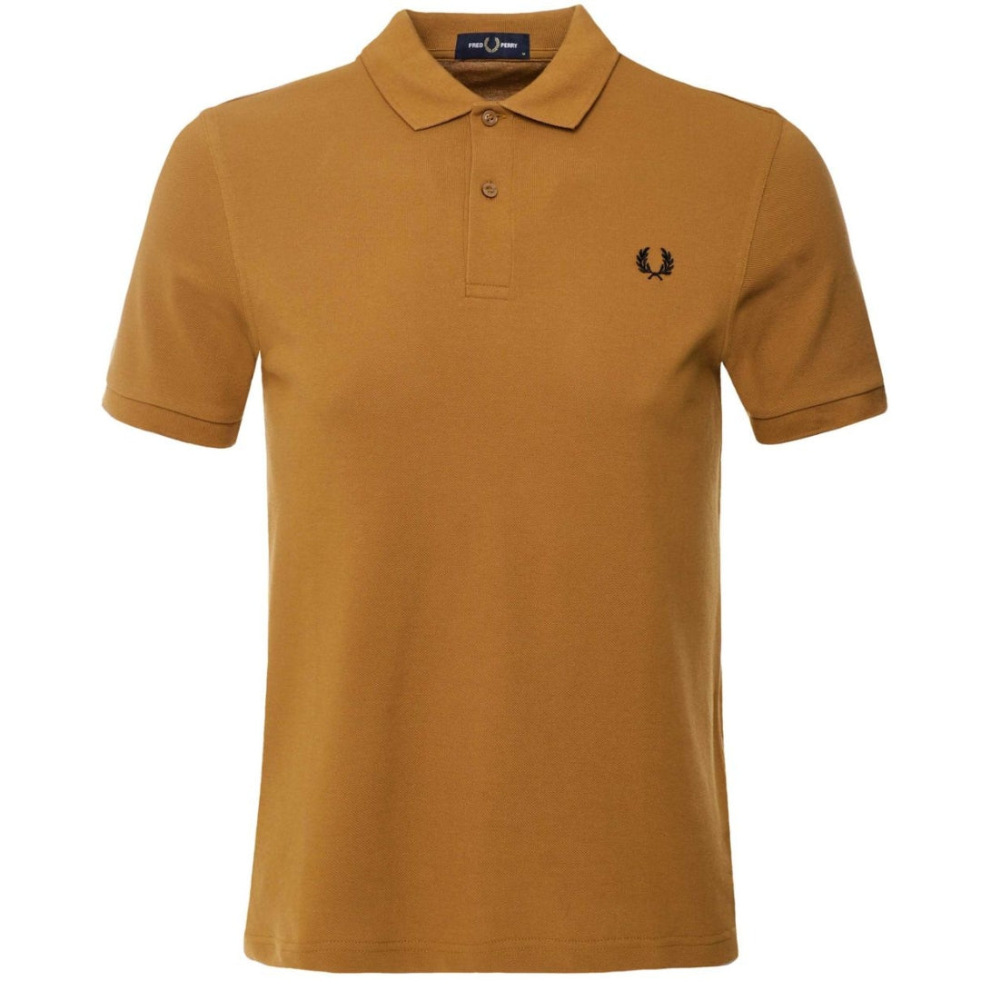 Fred Perry Classic Dark Caramel Polo Shirt XS