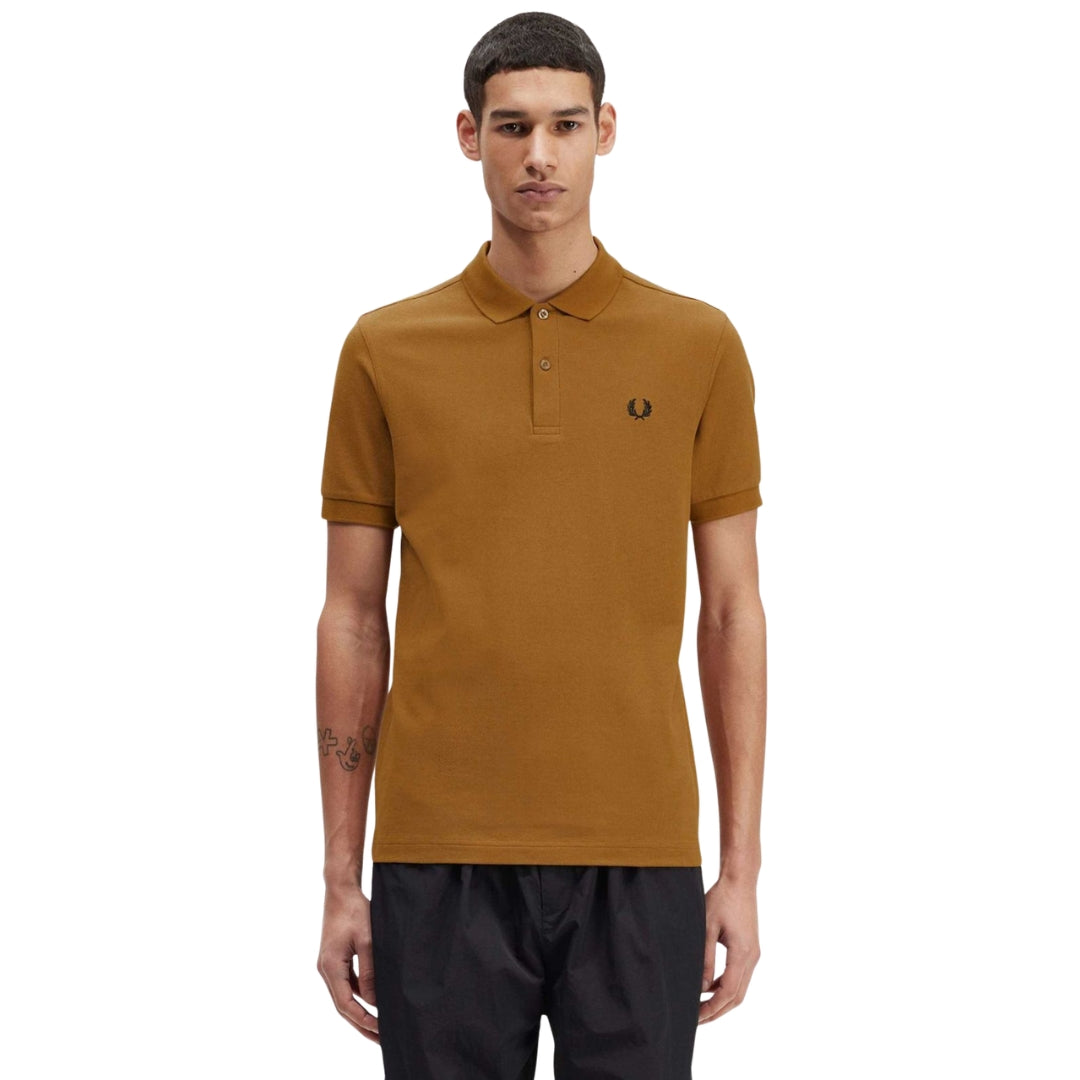 Fred Perry Classic Dark Caramel Polo Shirt XS
