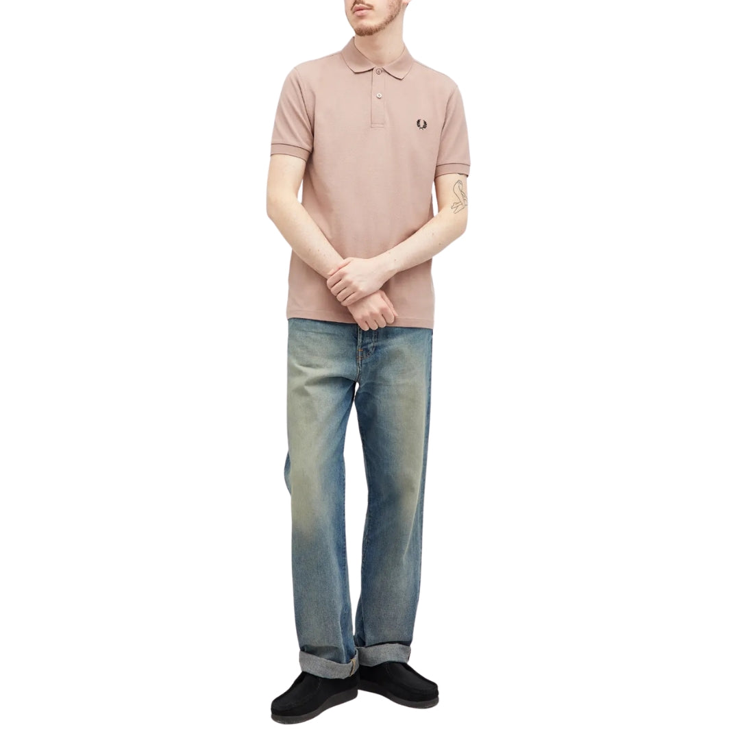 Fred Perry Classic Dark Pink Polo Shirt M