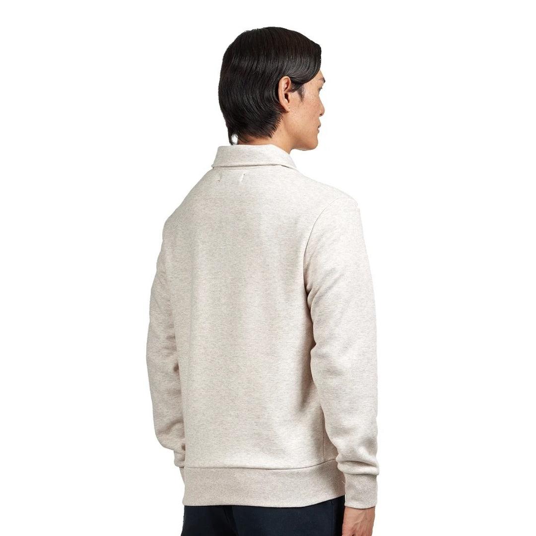 Fred Perry Half Zip Porridge Marl Pullover Sweater XXL