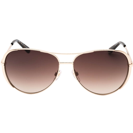 Marc Jacobs Brown SF Lens Gold Sunglasses One Size