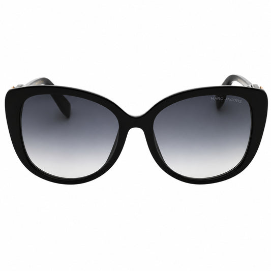Marc Jacobs Women's Cat Eye Black Sunglasses
