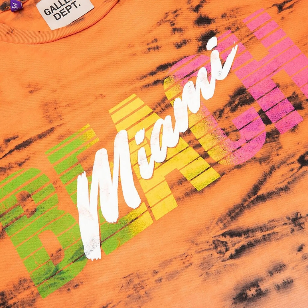 Miami Beach Tee Tie Dye L