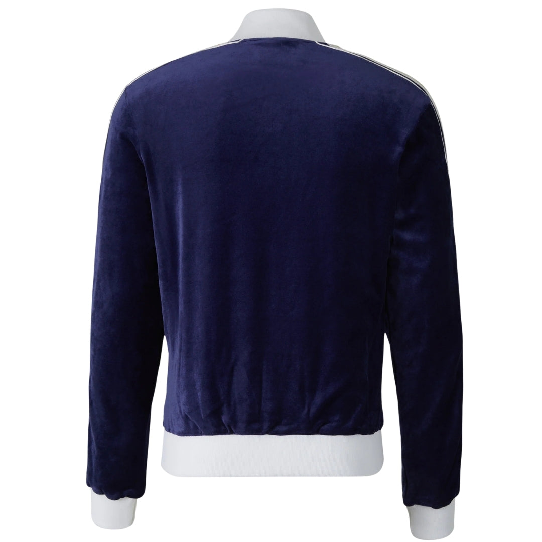 Casablanca Laurel Track Top Navy Blue Jackets