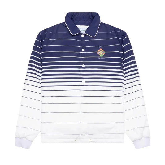 Casablanca Les Elements Coach Les Elements Navy Blue Jacket