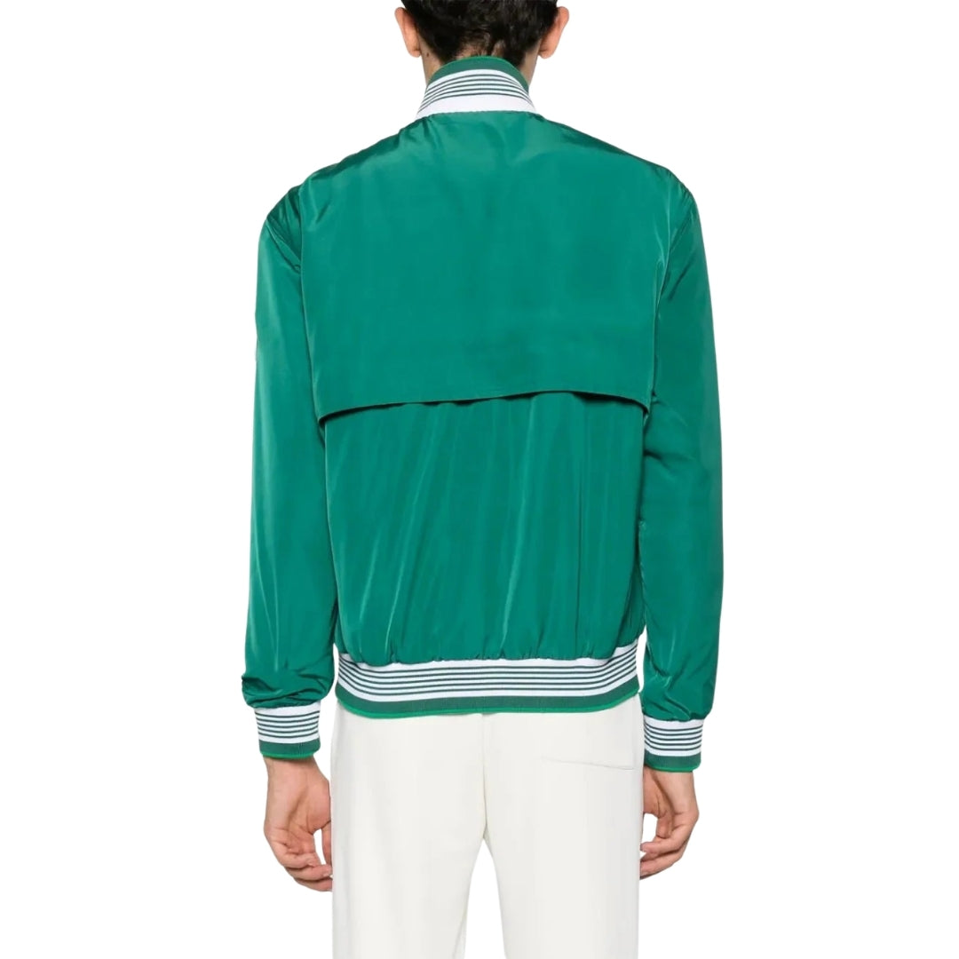 Casablanca Shell Suit Track Jacket Green MF23-JK-256-02 Green Jackets Mens