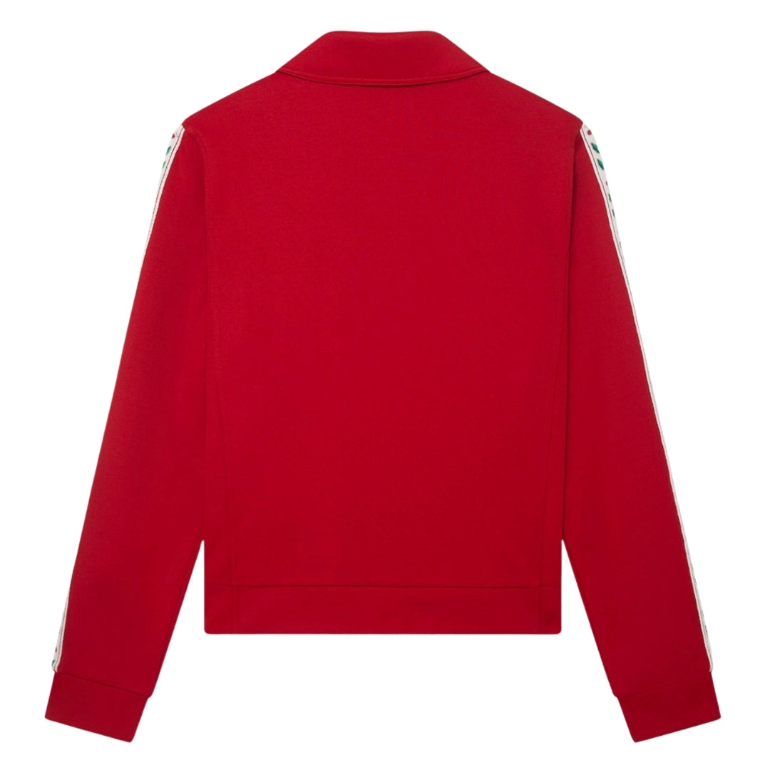 Casablanca Laurel Tricot Red Track Jacket