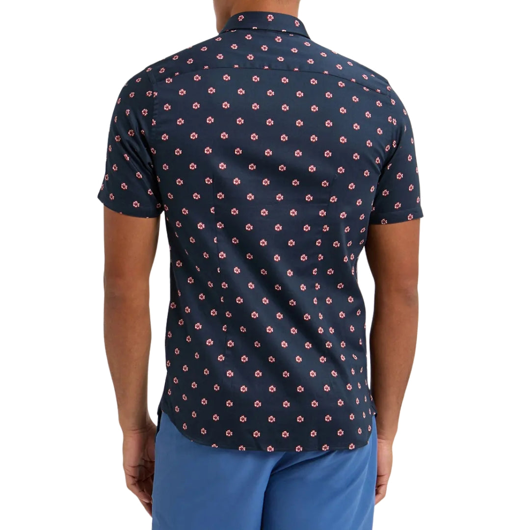 Ted Baker Miksho Floral Navy Shirt