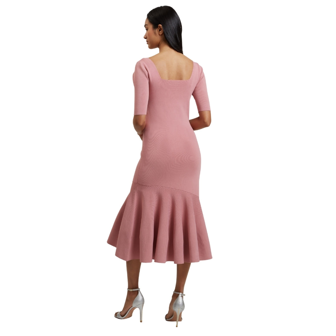Ted Baker WMD MIYHAA Knitted Flippy Skirt Sleevele 6