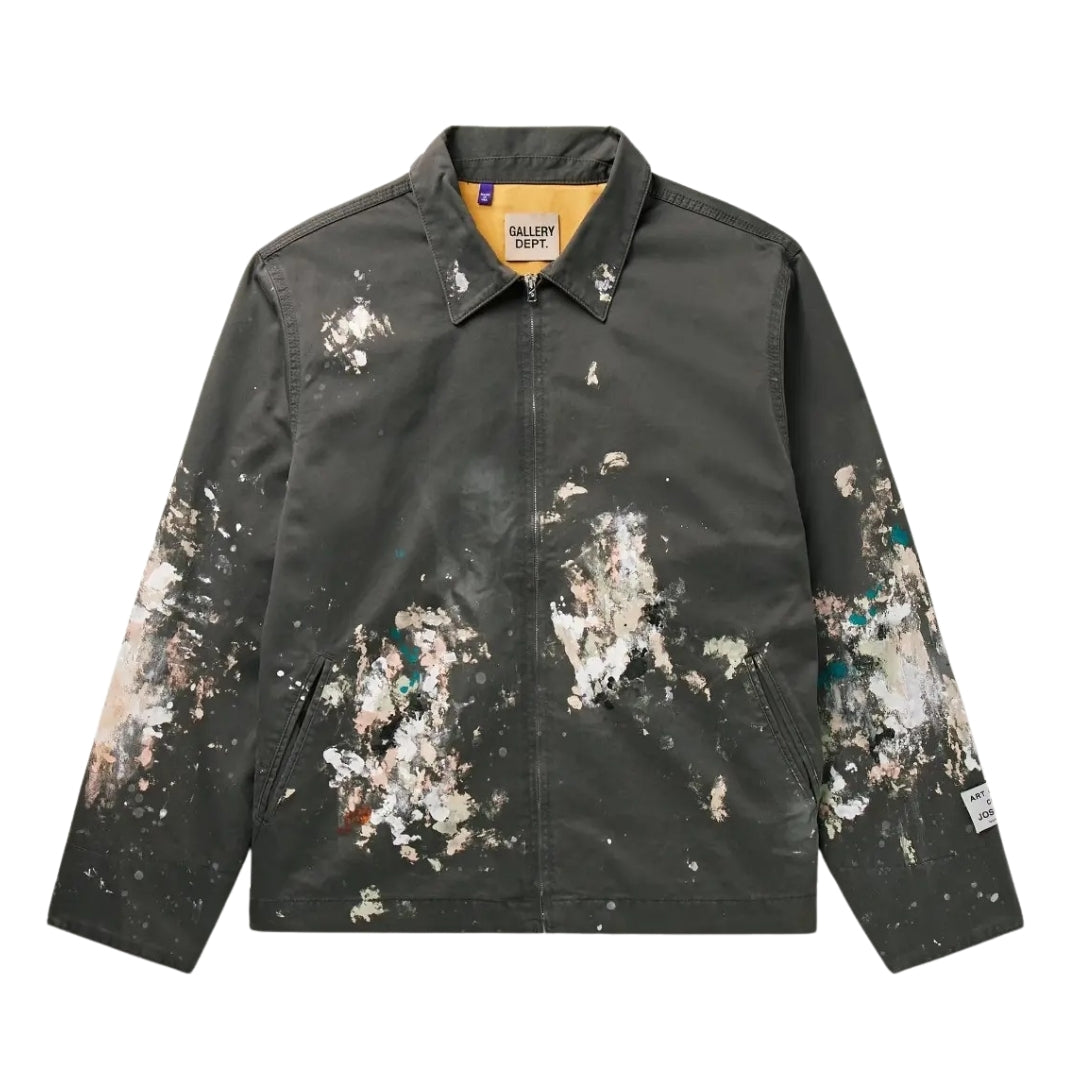 Montecito Jacket Heavy Paint Dirty Black L