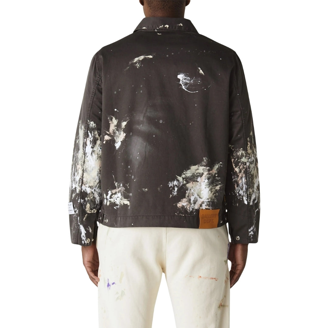 Montecito Jacket Heavy Paint Dirty Black L