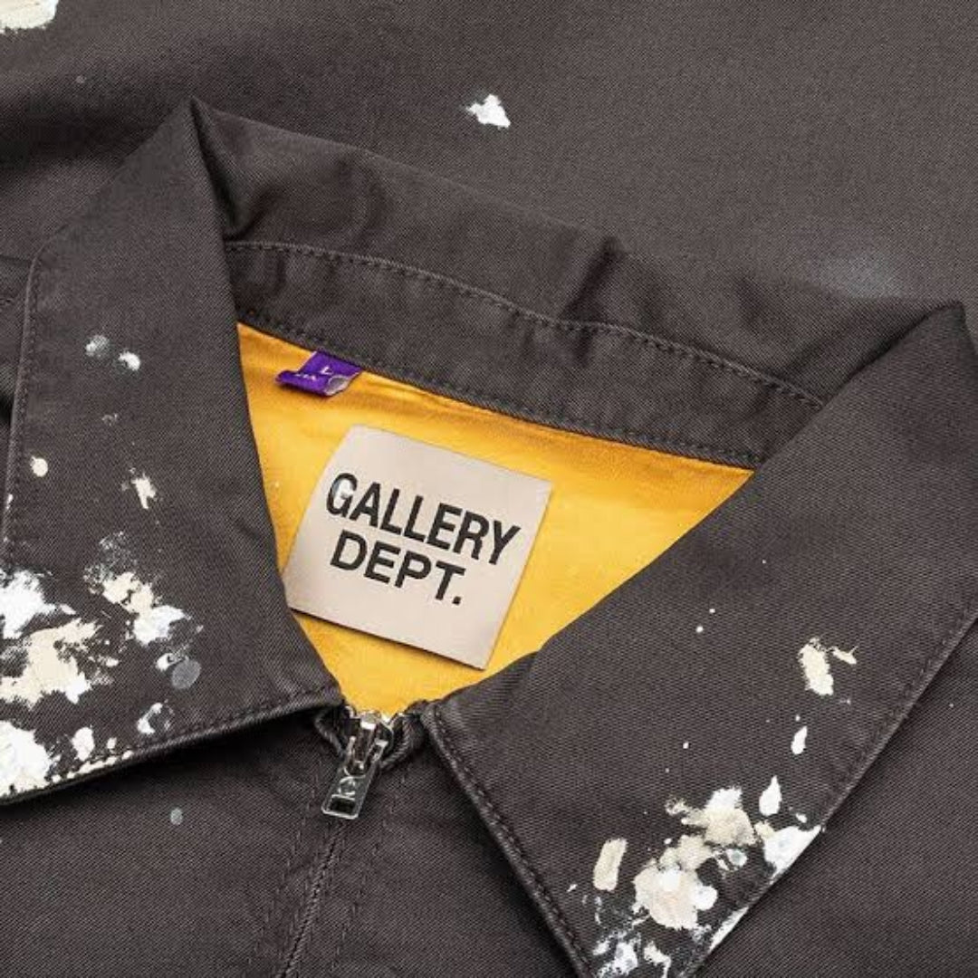 Montecito Jacket Heavy Paint Dirty Black L