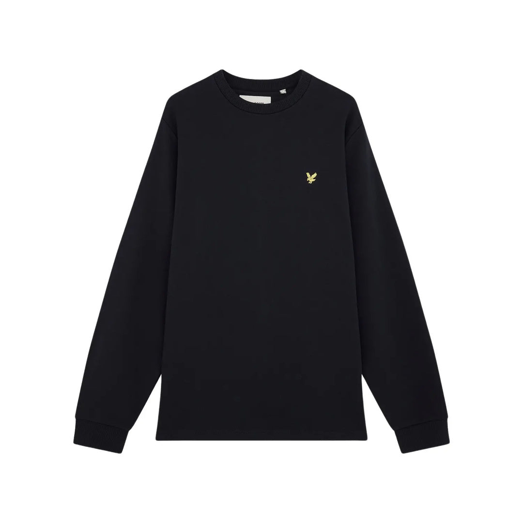 Lyle & Scott Oversized Crewneck Dark Navy Jumper