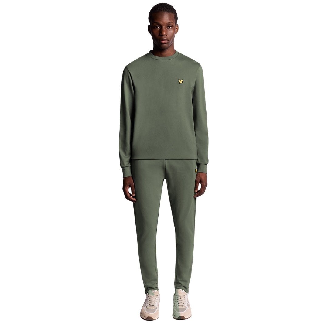 Lyle & Scott Green Crew Neck Fly Fleece XS