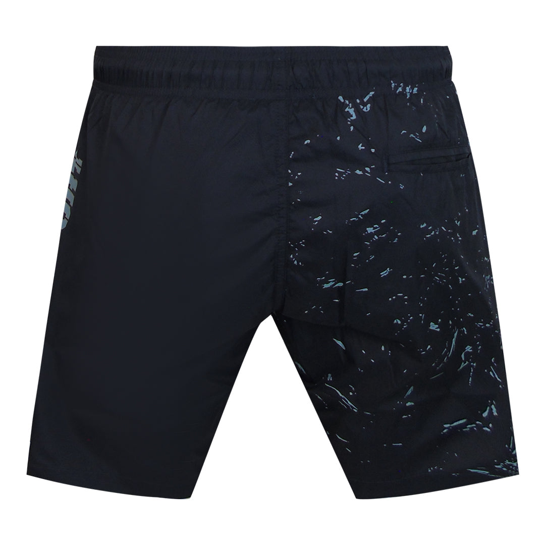 Plein Sport Water Tiger Logo Medium Boardshort Dark Grey Swim Shorts