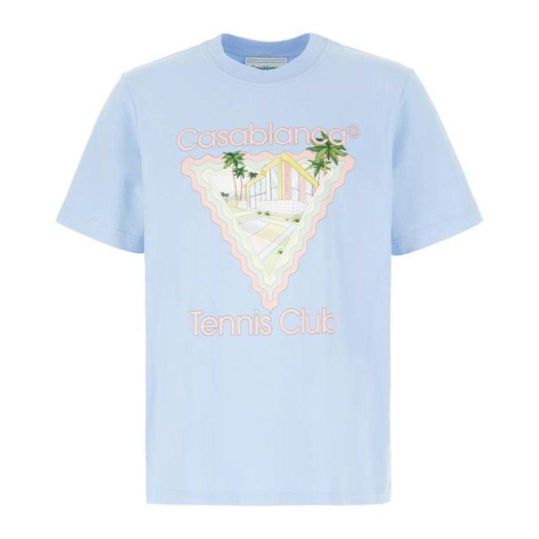 Casablanca Maison De Reve Light Blue T-Shirt