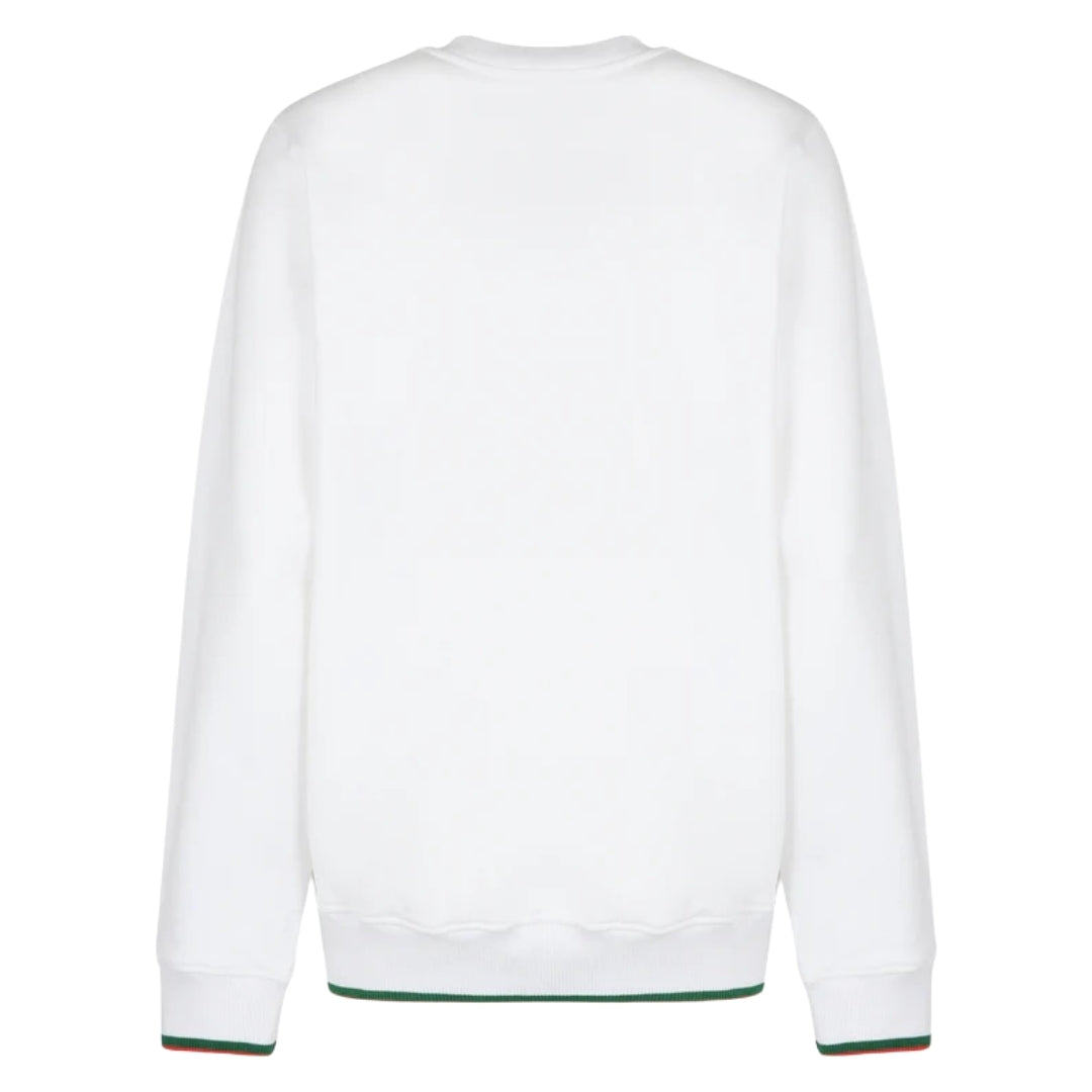 Casablanca Bold Casa Sport Logo White Sweatshirt