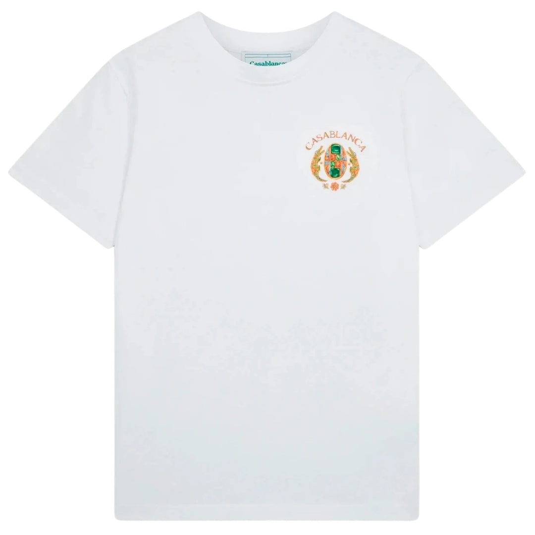 Casablanca Joyaux D'Afrique Tennis Club White T-Shirt
