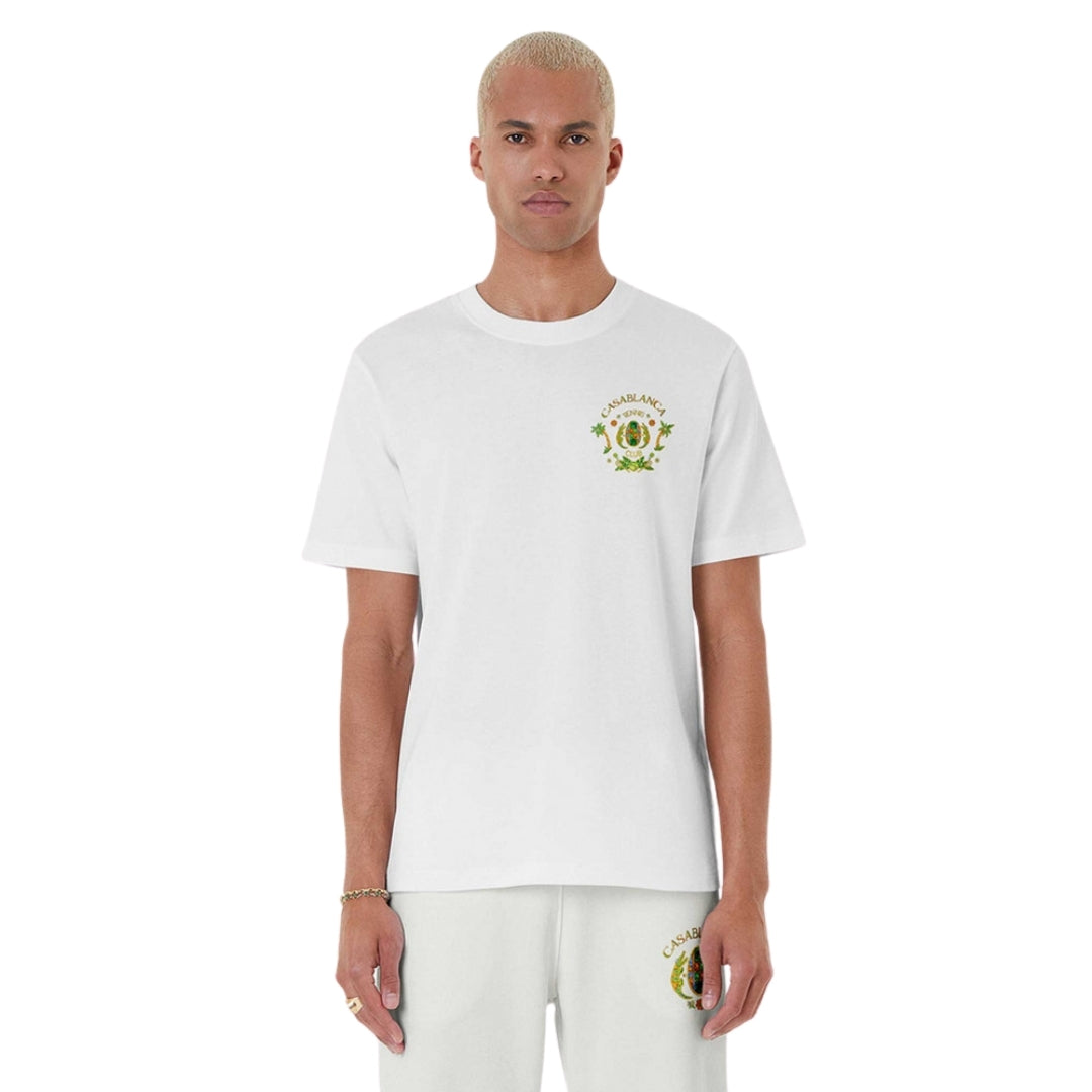 Casablanca Joyaux D'Afrique Tennis Club White T-Shirt