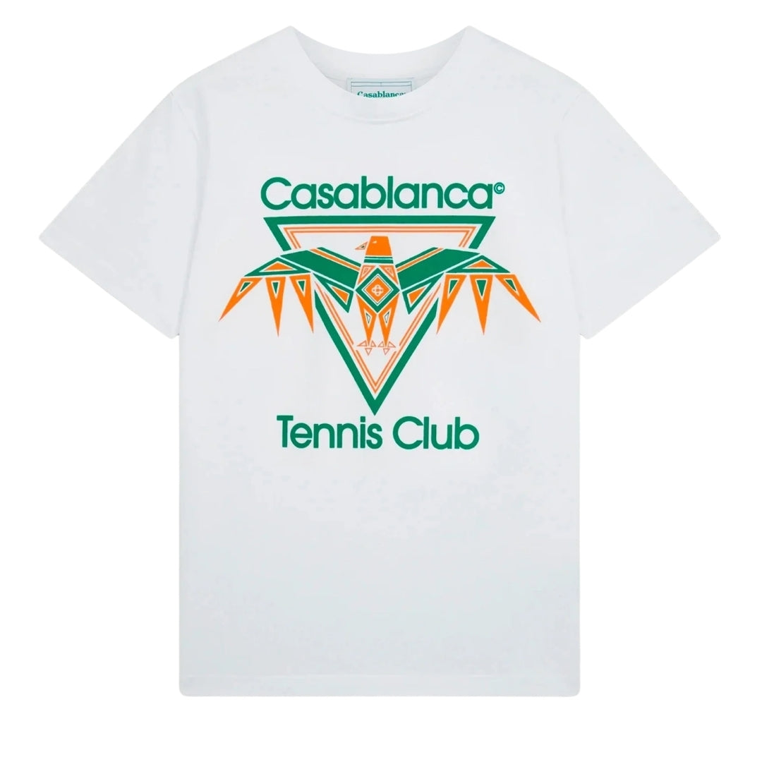 Casablanca Playful Eagle White T-Shirt