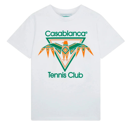 Casablanca Playful Eagle White T-Shirt
