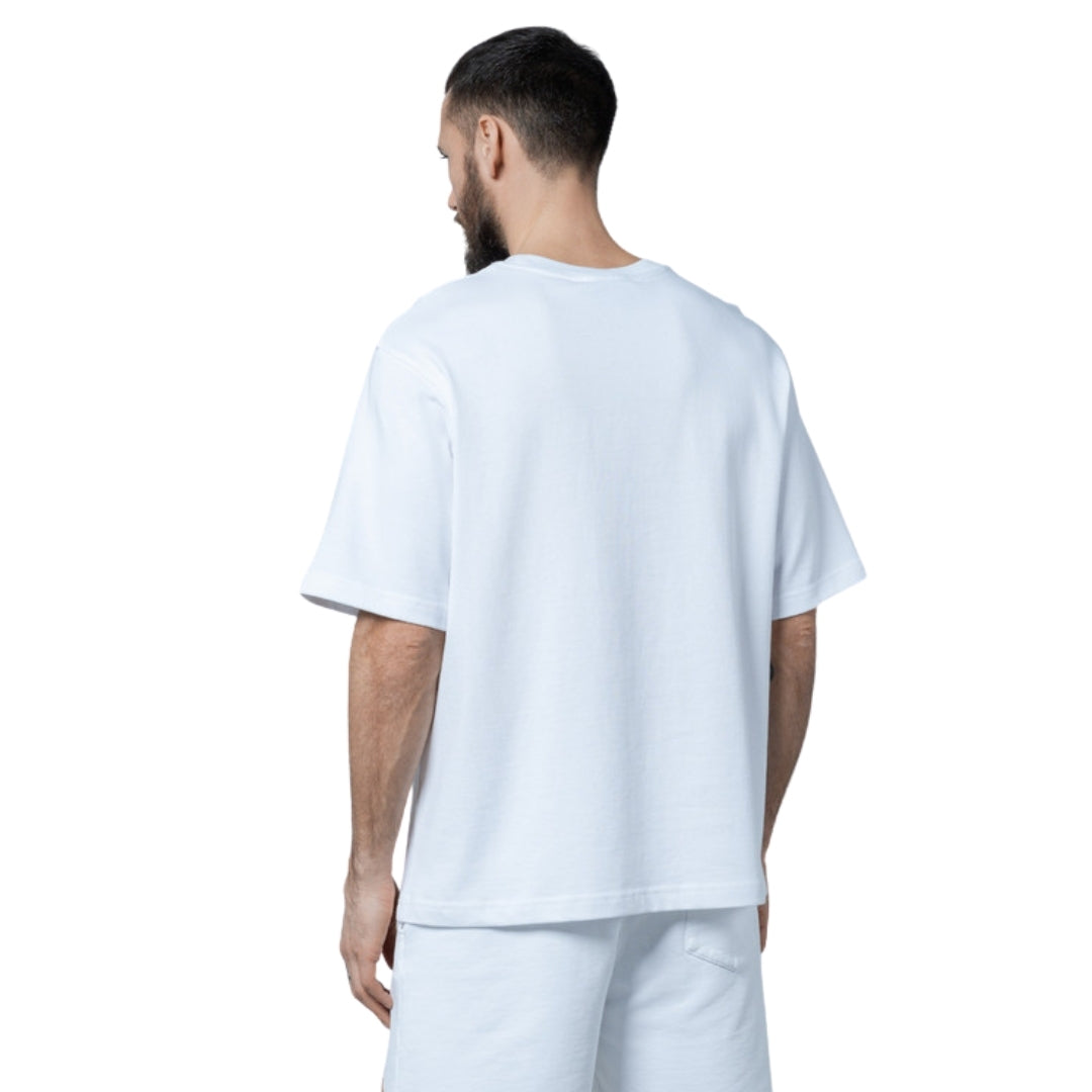 Casablanca 3D Printed Oversized Tee Casa Racing White T-Shirt