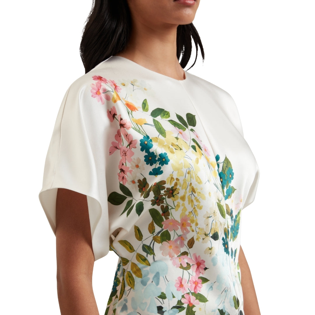 Ted Baker WMD MYZAN Slouch Sleeve Waisted Column D