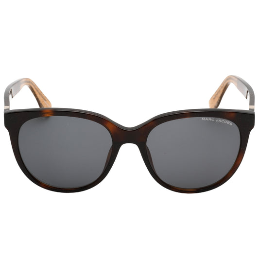 Marc Jacobs Grey Lensed Glitter Havana Brown Sunglasses