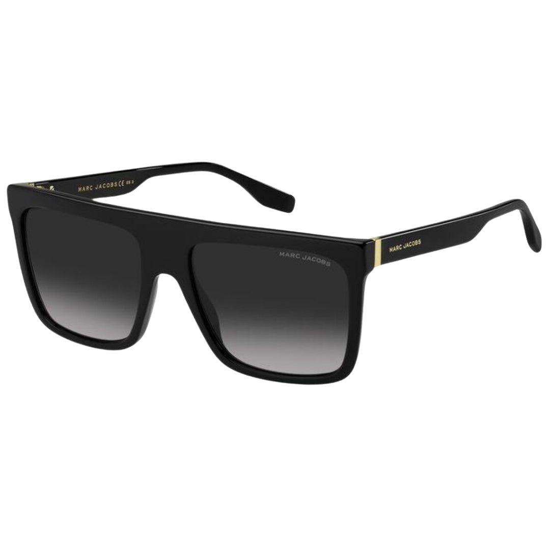 Marc Jacobs Black Framed Dark Grey Lens Sunglasses One Size