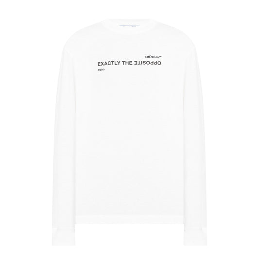 Off-White Spiral Opp Skate L/S Tee XL