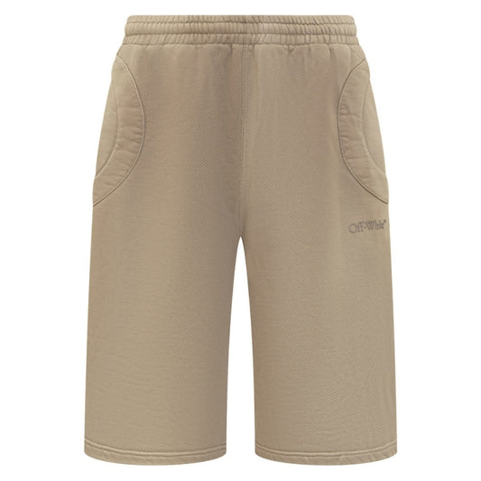 Off-White Laundry Circle Sweatshorts Beige M