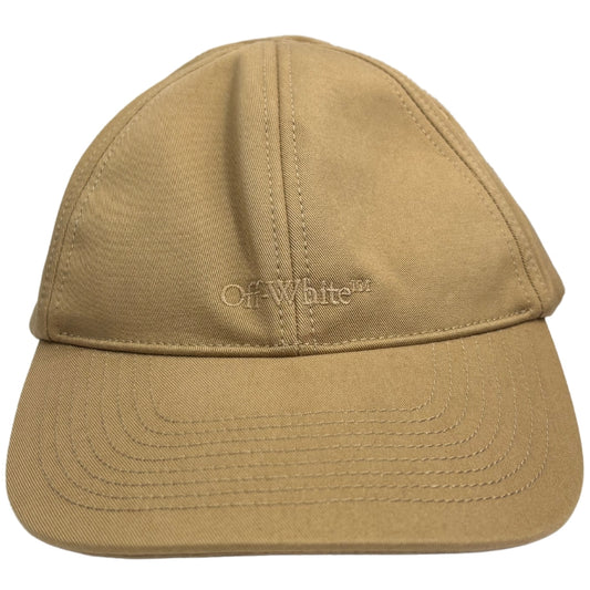 Off-White Monotone Logo Baseball Cap Beige