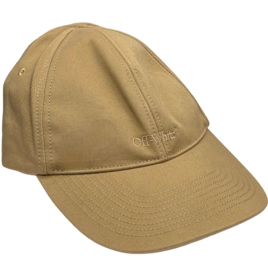 Off-White Monotone Logo Baseball Cap Beige