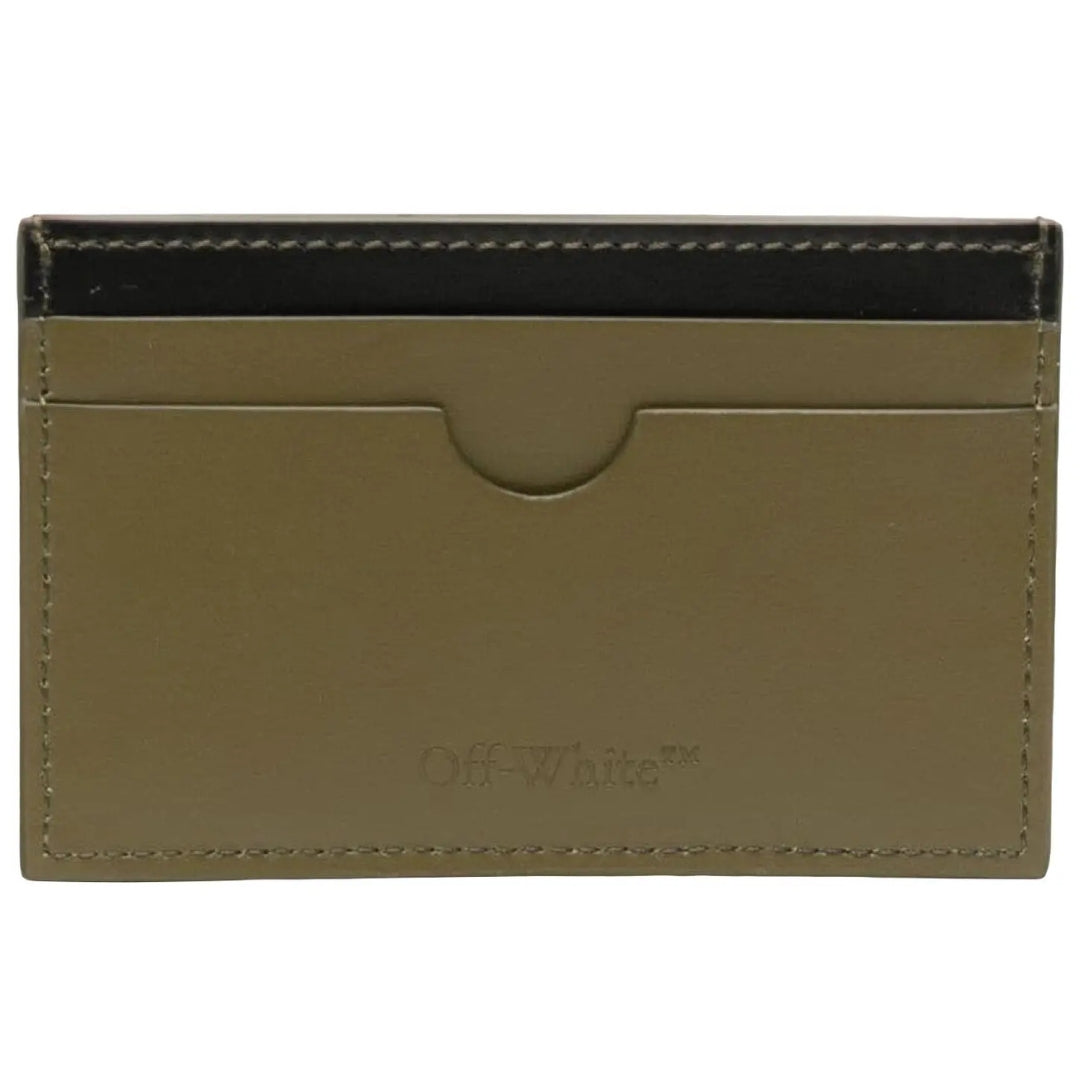 Off-White Jitney Simple Card Case Military Green Accessories