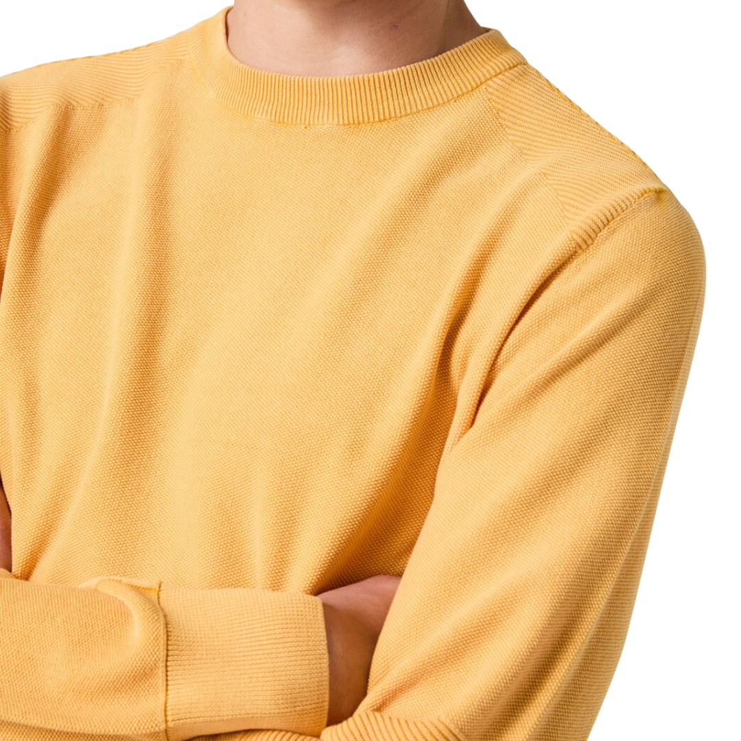 Parajumpers Orval Yellow Crewneck Sweatshirt