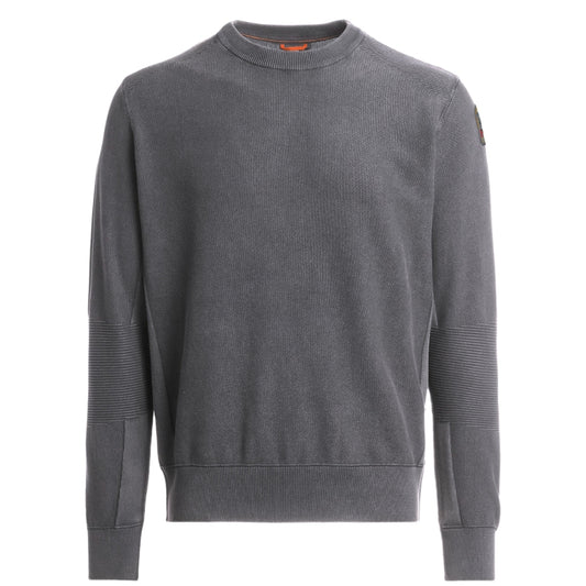 Parajumpers ORVAL PMKNPK03 767 ROCK Crewneck Sweater Mens L
