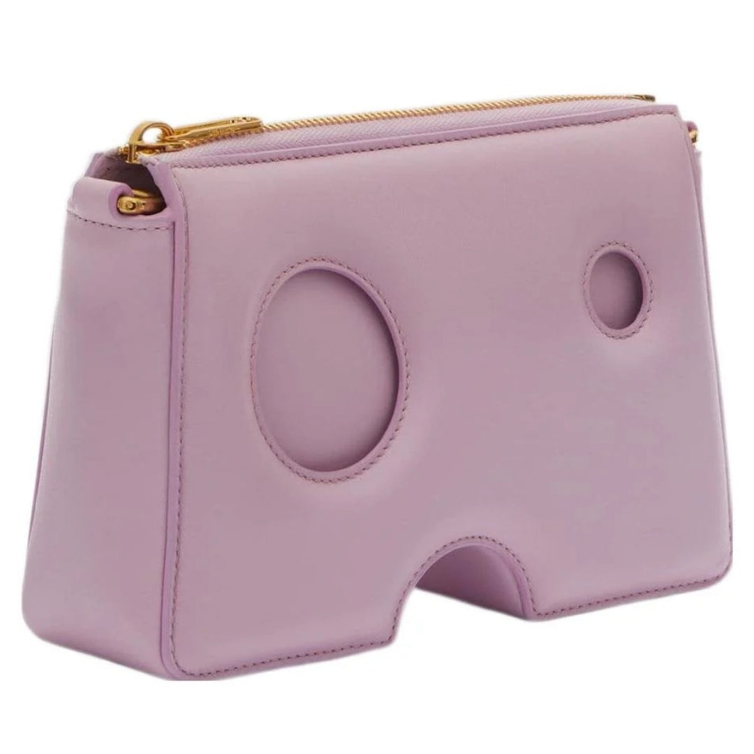 Off-White Burrow Shoulder 22 Lilac Purple Bag