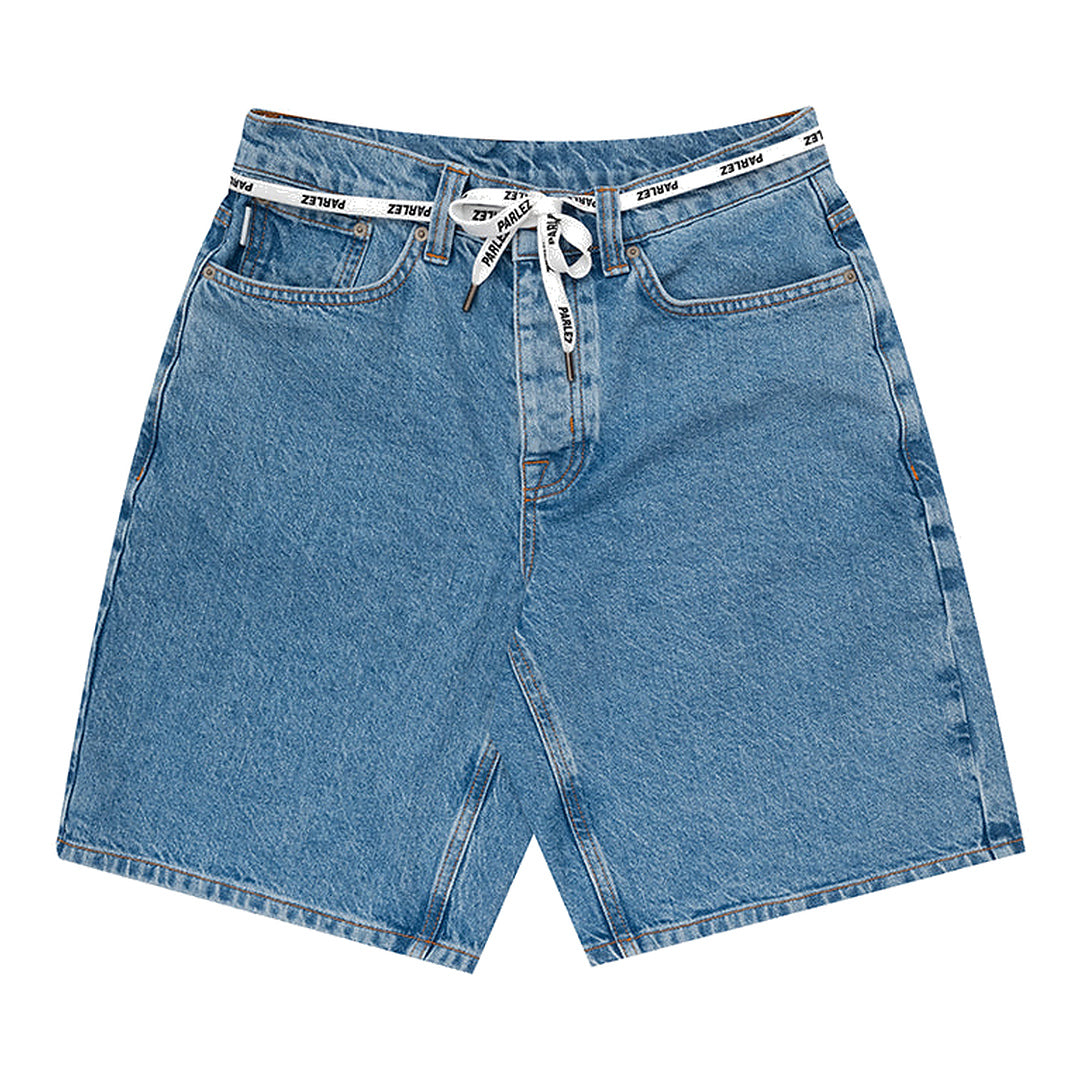 SERGE SHORTS LIGHT INDIGO WASH L