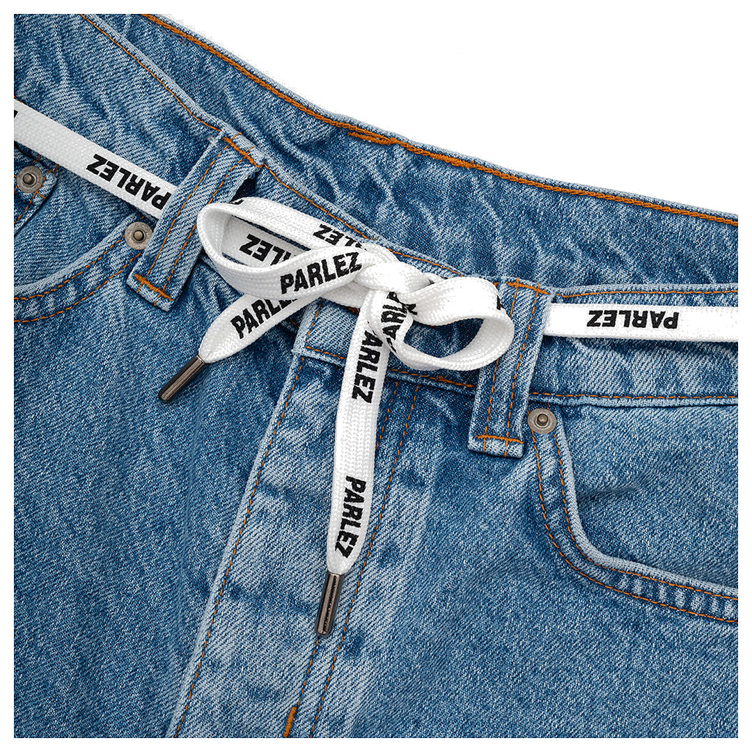 SERGE SHORTS LIGHT INDIGO WASH L