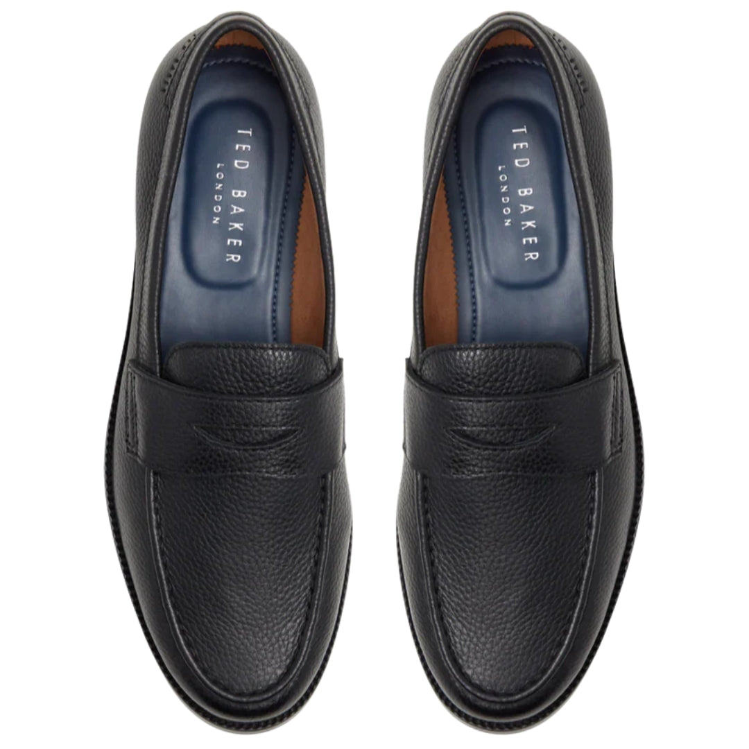 Ted Baker Parlmnt Black Penny Loafer
