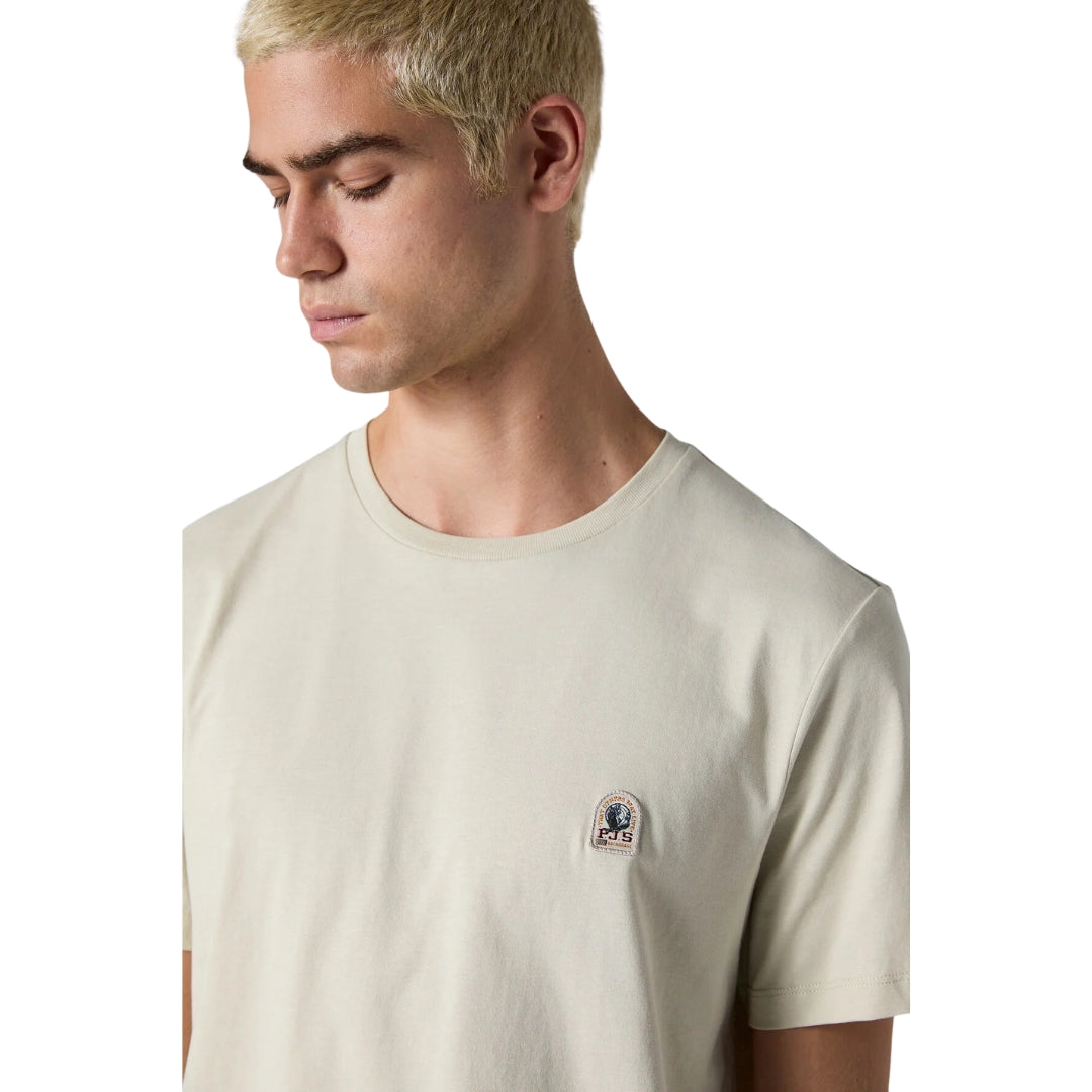 Parajumpers PATCH TEE - MAN 251MPMTSEY29 ASPARAGUS L