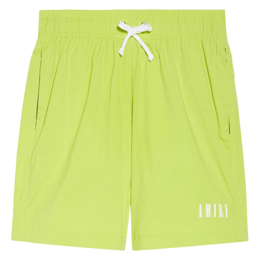 Amiri Core Logo Swimtrunk Lime