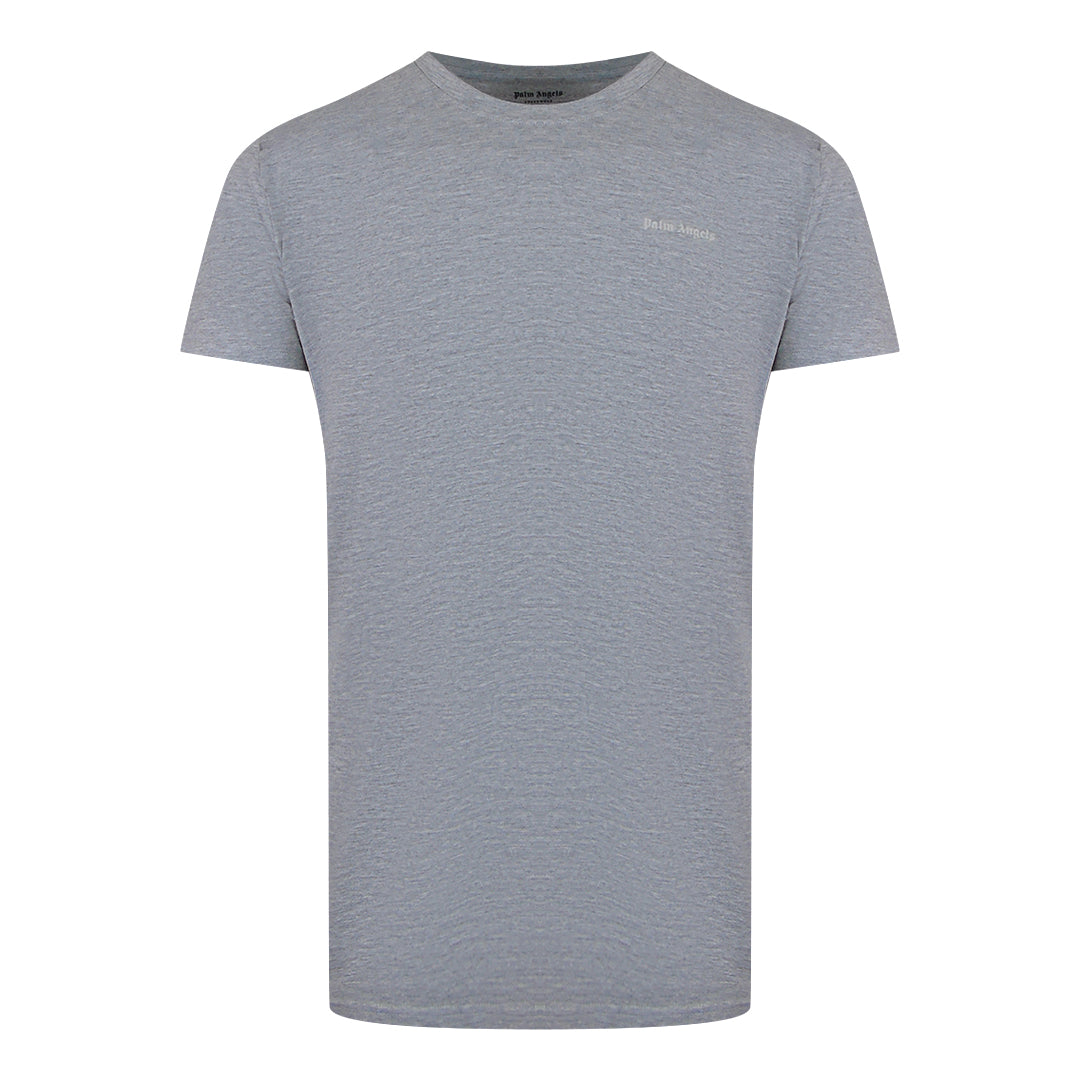 Palm Angels Tonal Classic Logo Grey T-Shirt