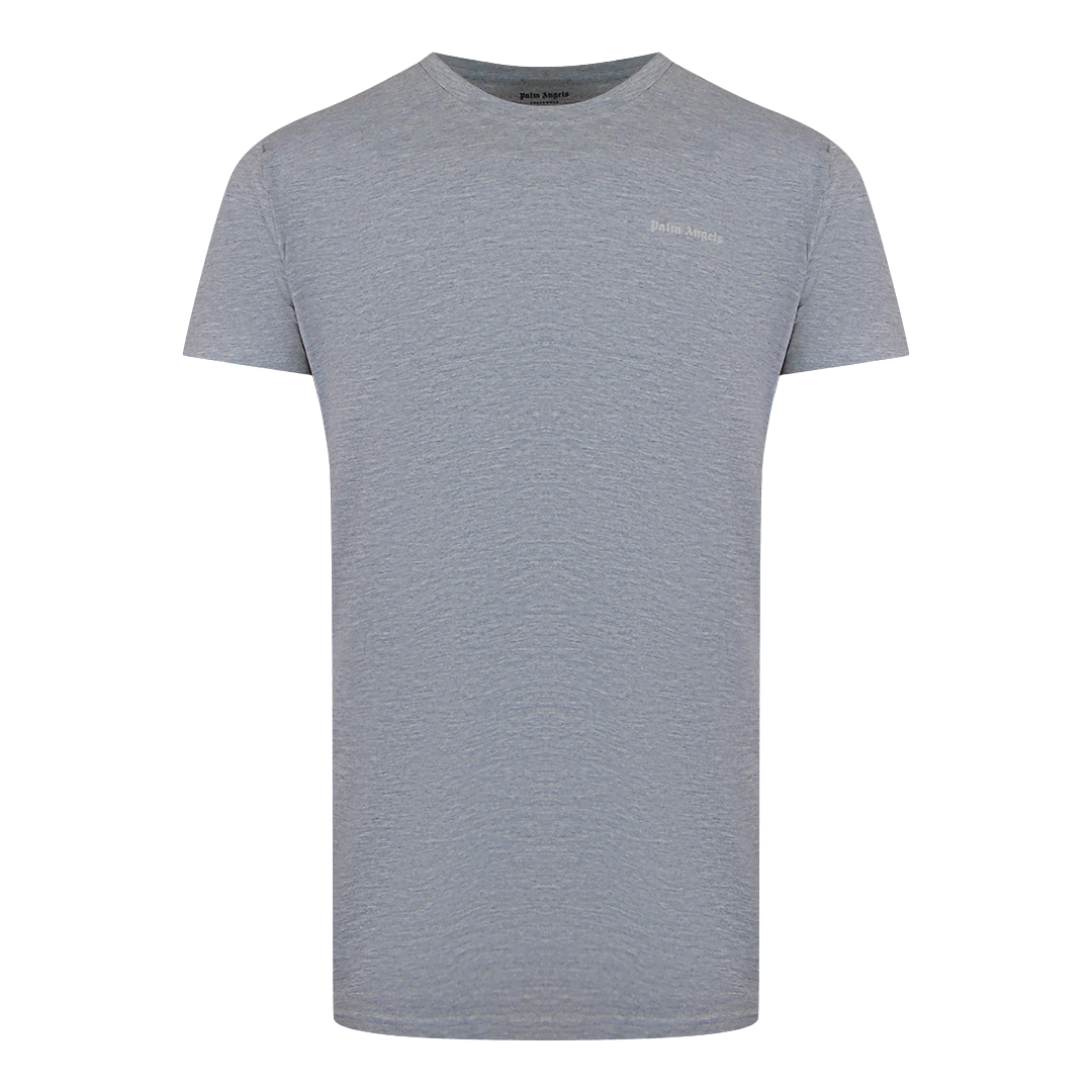 Palm Angels Tri-Pack Tonal Classic Logo Black, White and Grey T-Shirts