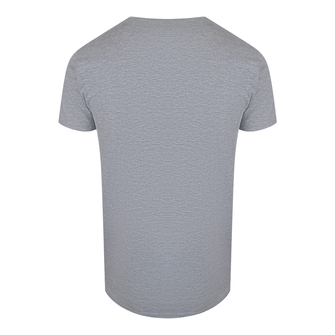 Palm Angels Flag Logo Grey T-Shirt