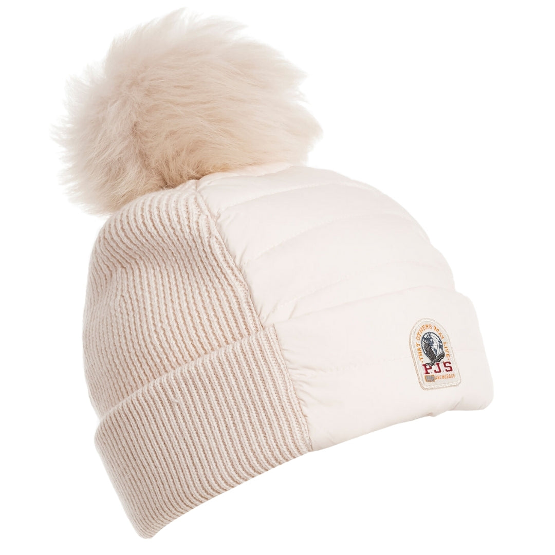 Parajumpers White Puffer Hat